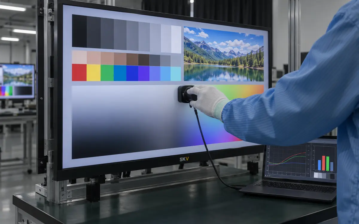 Display performance inspection